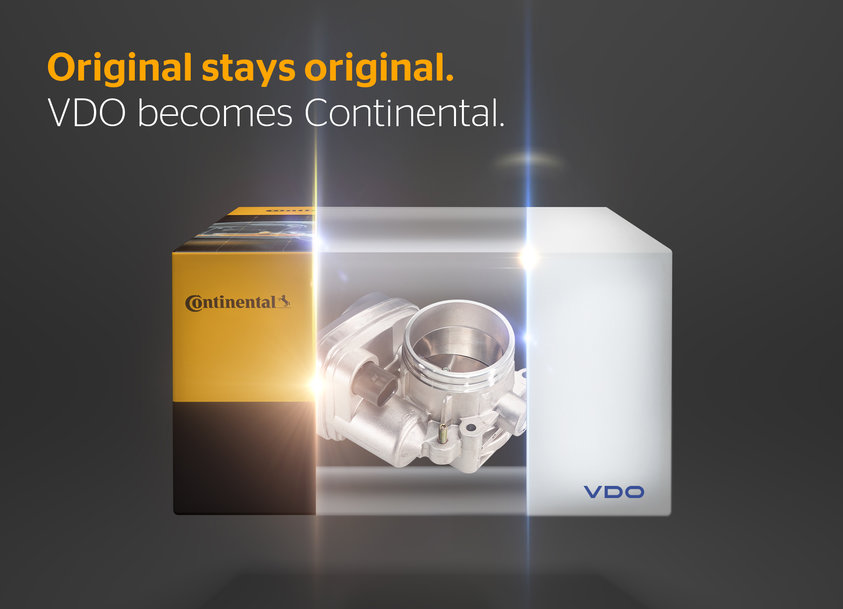 Neue Marke, bewährte Qualität: VDO wird im Pkw-Aftermarket zu Continental
